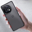 Obal na mobil pre OnePlus 11 5G, Fusion Hybrid, transparentné / čierne