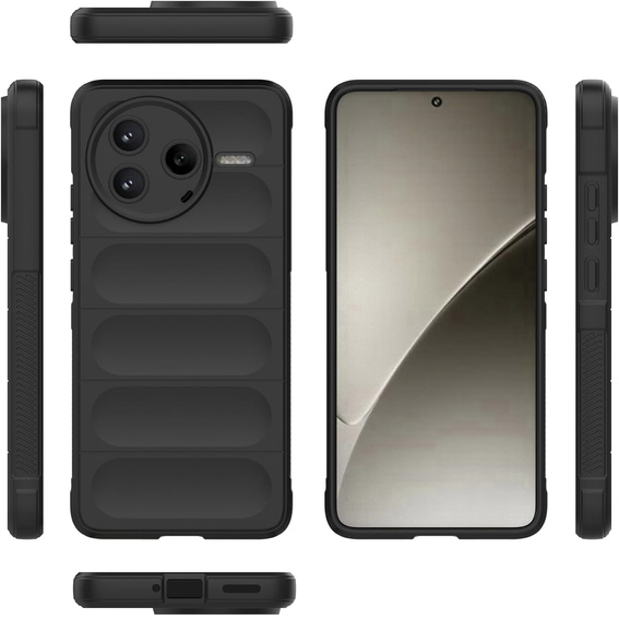 Obal na mobil pre Xiaomi Poco F7 Pro, Gaming Shockproof, čierne