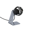 Hliníková USB dokovacia stanica pre Garmin Fenix 7/7S/7X/6/6X/6S, sivé
