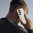 Puzdro pre Samsung Galaxy S25 Ultra, GKK Leather, titánovo šedá