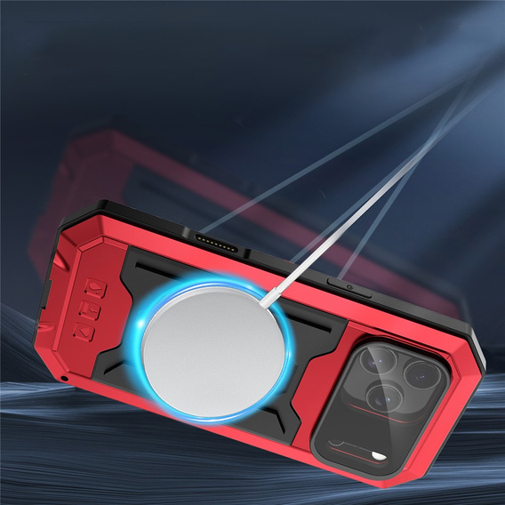 Puzdro R-JUST s ochranným sklom a stojanom pre iPhone 17 Pro