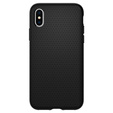 Puzdro Spigen Liquid Air matte black pre Apple iPhone X / Xs