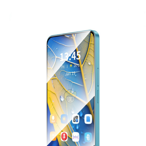 ENKAY Tvrdené sklo pre Google Pixel 9 Pro, čierne