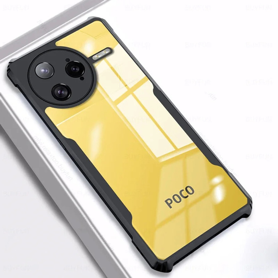 Obal na mobil pre Xiaomi Poco F7 Ultra, AntiDrop Hybrid, čierne