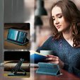 CASEME puzdro pre Samsung Galaxy M33 5G, Leather Wallet Case, modré