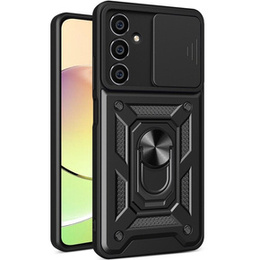 Obal na mobil pre Samsung Galaxy A05s, CamShield Slide, čierne