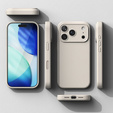 Puzdro Ringke pre iPhone 17 Pro Max, silikónové magnetické puzdro MagSafe, kameň
