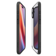 Puzdro Spigen pre iPhone 16 Plus, Ultra Hybrid, čierne + tvrdené sklo 9H