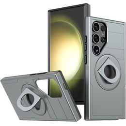 Puzdro MagSafe pre Samsung Galaxy S24 Ultra, Military Magnet, zelený