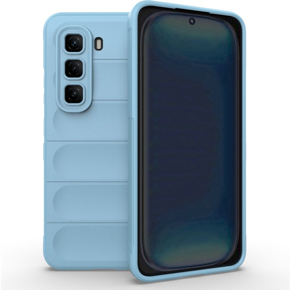 Obal na mobil pre Infinix Hot 50 Pro 4G, Gaming Shockproof, modré