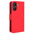 Klapkové puzdro pre Xiaomi Redmi 13C / Poco C65, Card Slot, červené