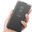 Obal na mobil pre Oppo A16 / A16s / A54s, Clear View, čierne