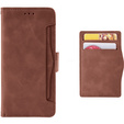 Klapkové puzdro pre Xiaomi Redmi 13, Card Slot, hnedé