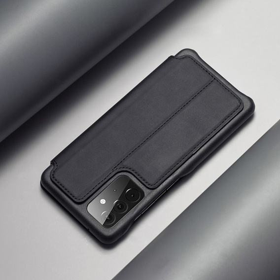 Klapkové puzdro pre Samsung Galaxy A52 5G / 4G, LC.IMEEKE, čierne