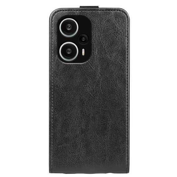 Klapkové puzdro pre Poco F5 5G, Flip, čierne