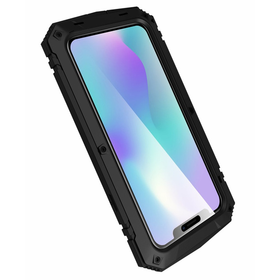 Obrnené puzdro pre iPhone 11 Pro Max, R-JUST, čierne