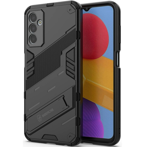 Puzdro pre Samsung Galaxy M13 4G, Military kickstand, čierne