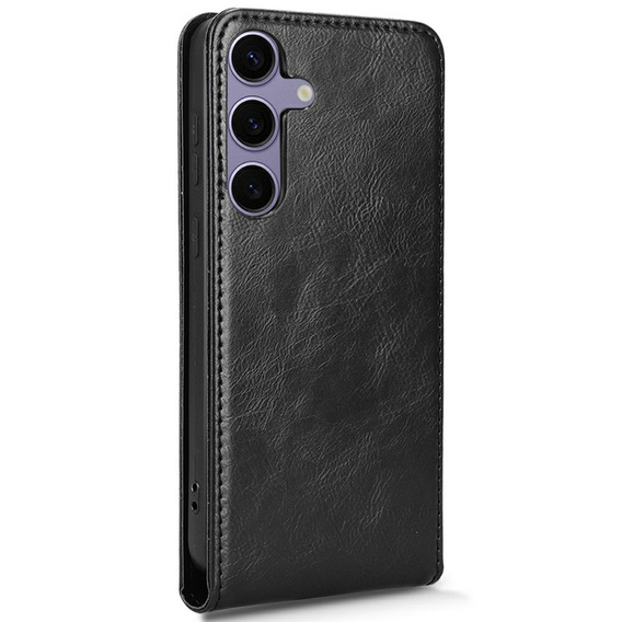 Klapkové puzdro pre Samsung Galaxy S24 FE, Flip, čierne