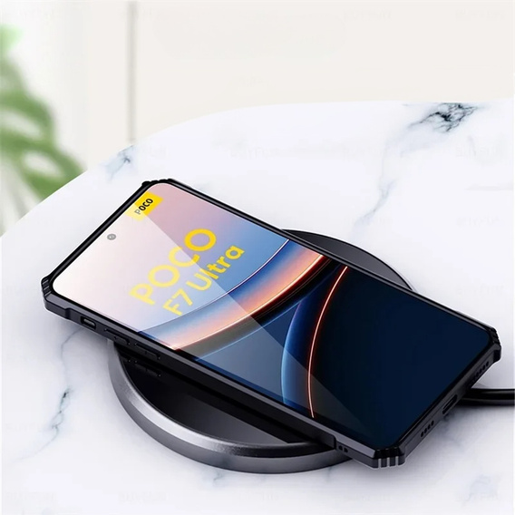Obal na mobil pre Xiaomi Poco F7 Ultra, AntiDrop Hybrid, čierne