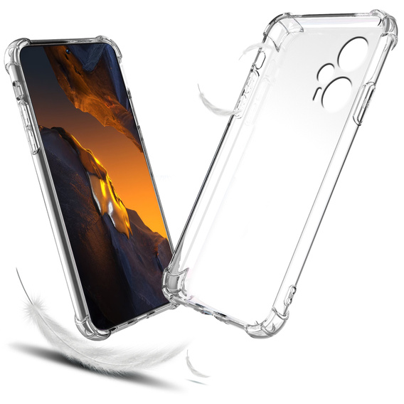 Obal na mobil pre Xiaomi Poco F5, Dropproof, priehľadné