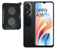 Tvrdené sklo na fotoaparát pre Oppo A18 4G / A38 4G, čierne