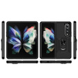 Pancierované obal na mobil pre do Samsung Galaxy Z Fold 4 5G, Nox Case Ring, čierne