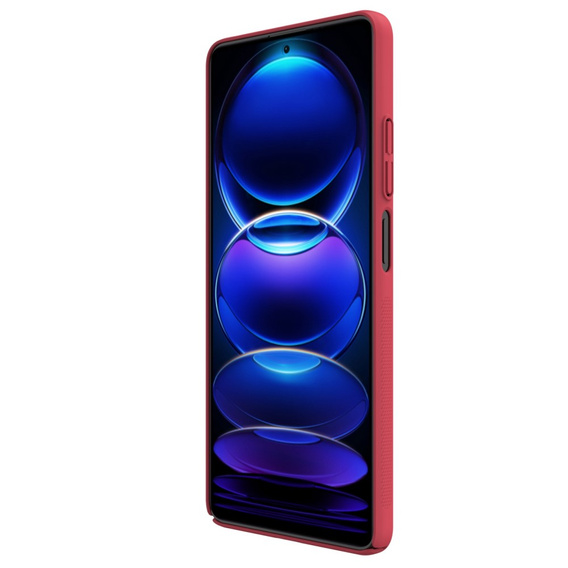 NILLKIN puzdro pre Xiaomi Poco X5 Pro 5G, Super Frosted Shield Case, červené