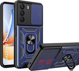 Obal na mobil pre Realme C71, CamShield Slide, modré