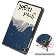 Puzdro pre Lenovo Tab M8 Gen 4 TB-300FU, Smartcase, sleeping cat