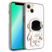 Obal na mobil pre iPhone 13 Mini, Astronaut, biele