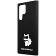 Silikónový obal Karl Lagerfeld Choupette pre Samsung Galaxy S24 Ultra