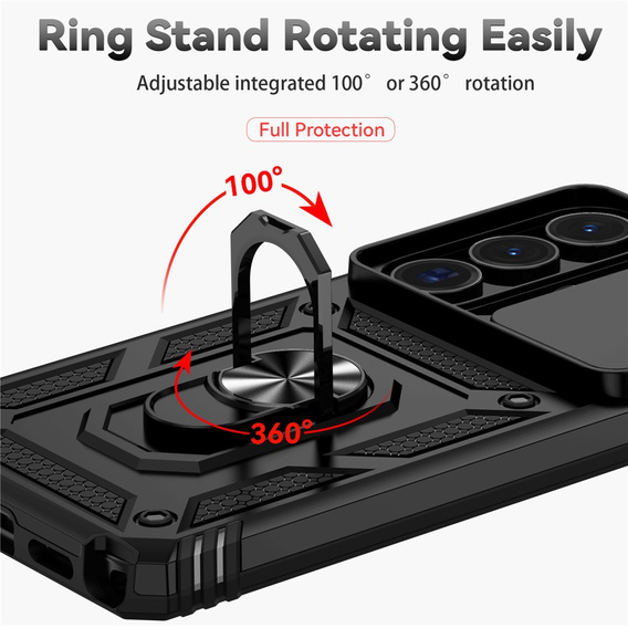 Puzdro s podstavcom a krytom objektívu pre Samsung Galaxy S26 Ultra