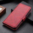 Klapkové puzdro pre Motorola Moto G53 5G / G13 / G23, Wallet, červené