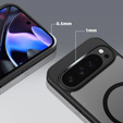 Puzdro pre Google Pixel 9 Pro XL, Fusion Hybrid, pre MagSafe, čierne