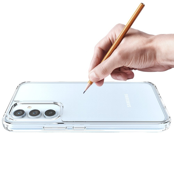 Obal na mobil pre Samsung Galaxy A54 5G, Fusion Hybrid, priehľadné