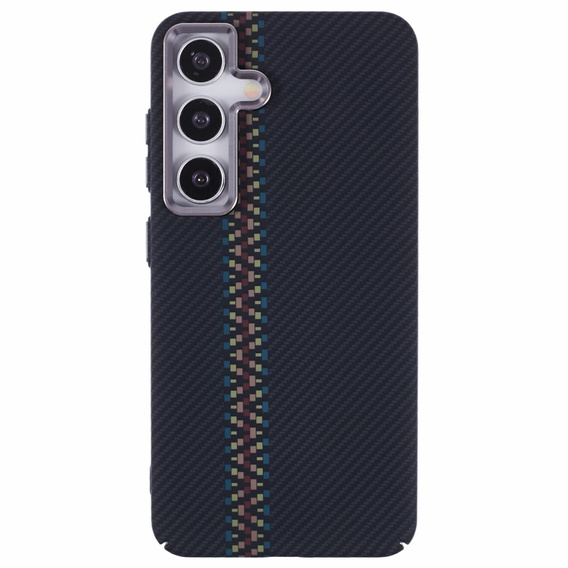 Puzdro pre Samsung S25, Carbon Fiber MagSafe, čierne