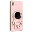 Obal na mobil pre Xiaomi Redmi 9A, Astronaut, ružové rose gold