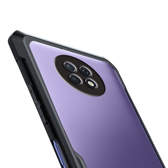 Obal na mobil pre Xiaomi Redmi Note 9T 5G, AntiDrop Hybrid, čierne