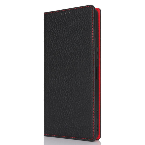 Kožené puzdro pre Sony Xperia 1 VI, ERBORD Grain Leather, čierne