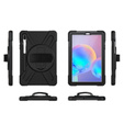 Obrnené puzdro pre Samsung Galaxy Tab S6 T860/T865, ochranné 360 so slotom na stylus, čierne