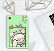 Puzdro s chlopňou pre Lenovo Tab M10 Plus 10.6 Gen 3 TB-125F TB-128F, green bear
