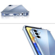 Obal na mobil pre Samsung Galaxy A16, Dropproof, priehľadné
