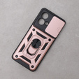 Obal na mobil pre Motorola Edge 40 Neo, CamShield Slide, ružové rose gold