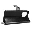 Klapkové puzdro pre Honor 400 5G, Crazy Horse Wallet, čierne
