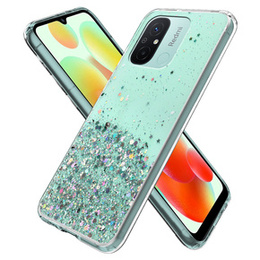 Obal na mobil pre Xiaomi Redmi 12C, Glittery, zelený