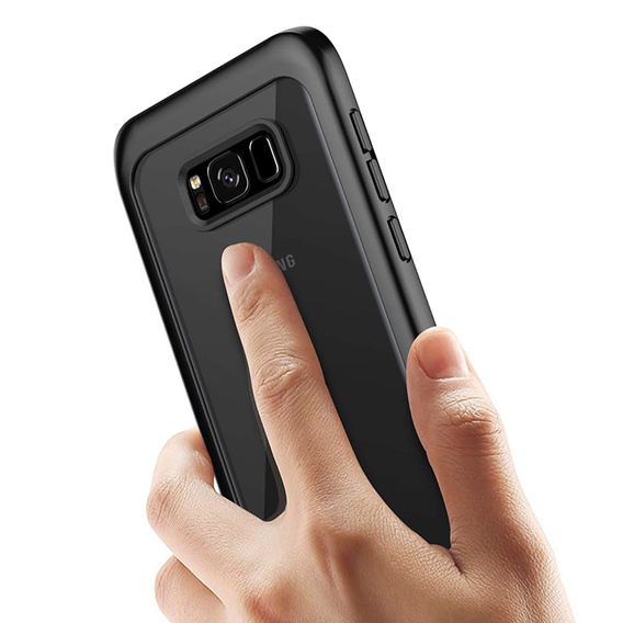Puzdro pre Samsung Galaxy S8+ Plus, Shockproof, s fóliou, modré