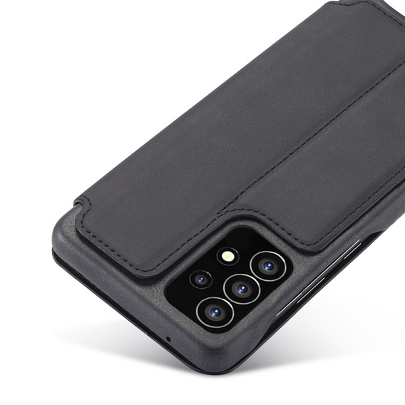 Klapkové puzdro pre Samsung Galaxy A53 5G, LC.IMEEKE, čierne