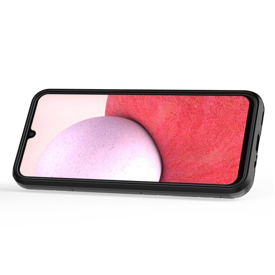 Obal na mobil pre Samsung Galaxy A14 4G/5G, Kickstand Ring, čierne