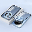 Puzdro pre Xiaomi 14 Ultra, Magnetic Dual Glass, modré