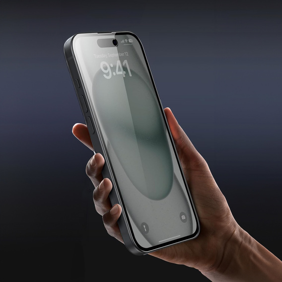 2x tvrdené sklo na ochranu súkromia pre iPhone 15 Plus, ERBORD Anti-Spy